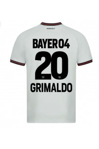 Fotbalové Dres Bayer Leverkusen Alejandro Grimaldo #20 Venkovní Oblečení 2023-24 Krátký Rukáv